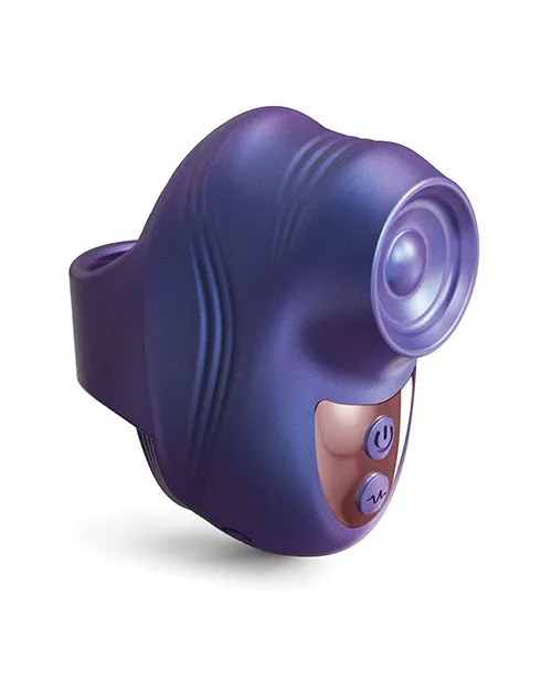 Vibrators Lovely Planet Love to Love Kisscool Tapping Finger Vibe Midnight Indigo
