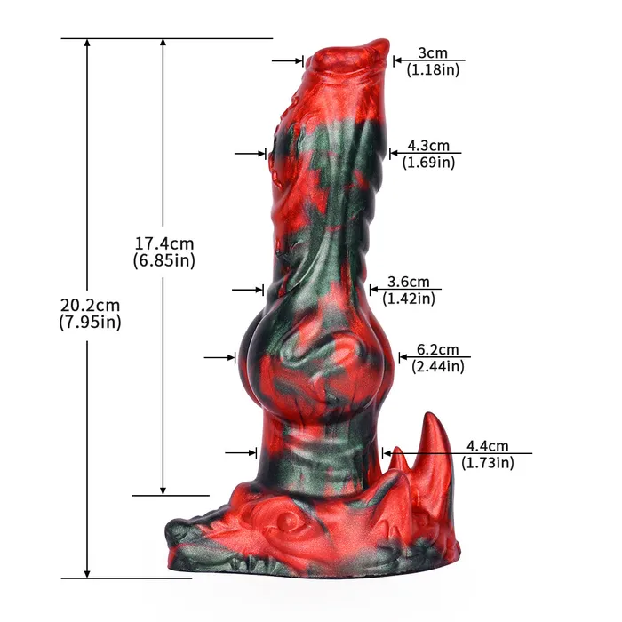 YoYoLemon 79 Inch Dog Dildo Knot Dildo Monster Dildo Dildos