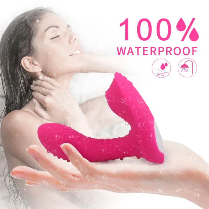 YoYoLemon YoYoLemon Wearable Panty Vibrator with Wireless Remote Control for Clitoral and G Spot Adult Sex Toys for Women Hot Pink Female Sex Toys