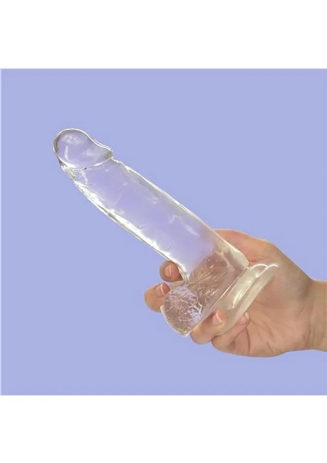 Addiction Dildos Crystal Addiction Dildo with Balls
