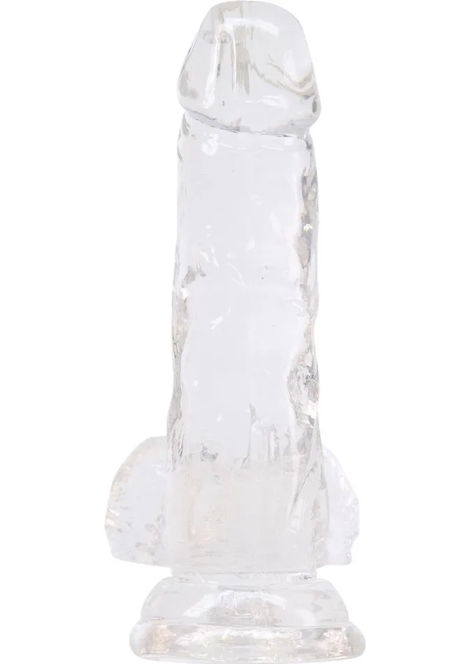 Addiction Dildos Crystal Addiction Dildo with Balls