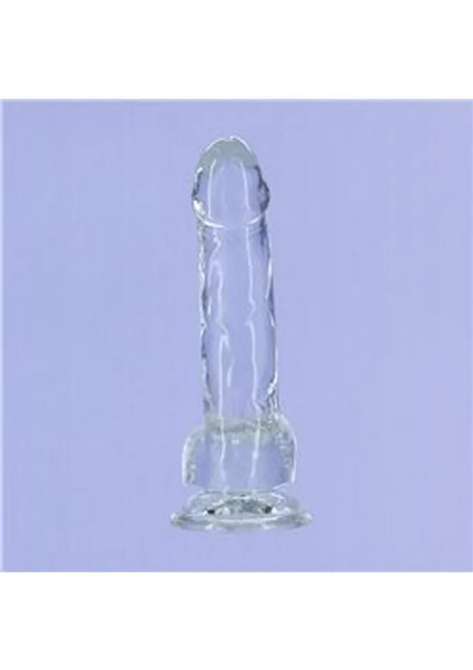 Addiction Dildos Crystal Addiction Dildo with Balls