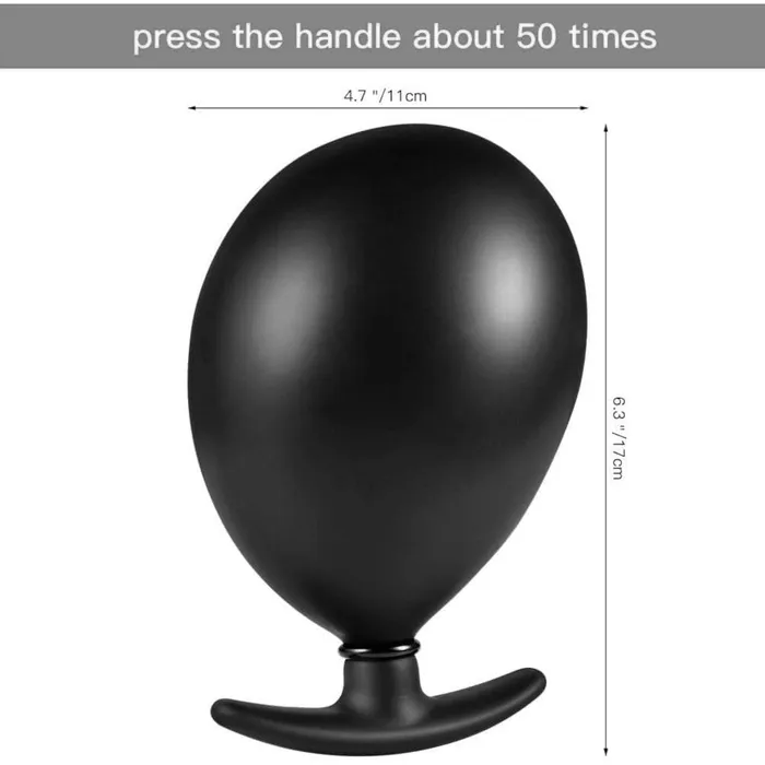 Anchor Inflatable Anal Toy Pump Up Plug Love Plugs Male Sex Toys