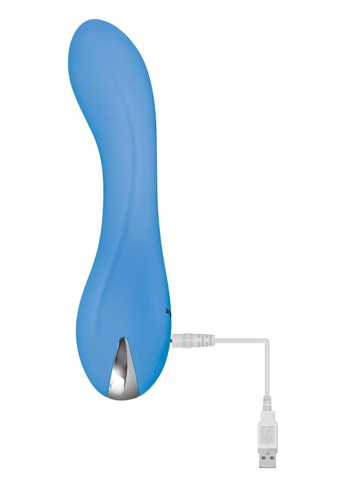 Blue Crush Rechargeable Silicone Vibrator Evolved Vibrators