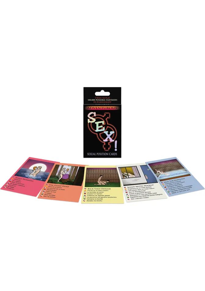 Couples Adventurous Sex Card Game Kheper Games