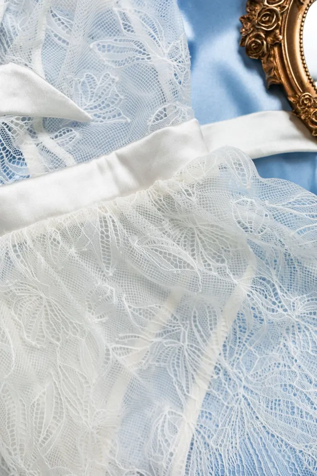 Couples Mentionables Eyelash Lace Crotchless Teddy Cream Couples Mentionables Eyelash Lace Crotchless Teddy Cream