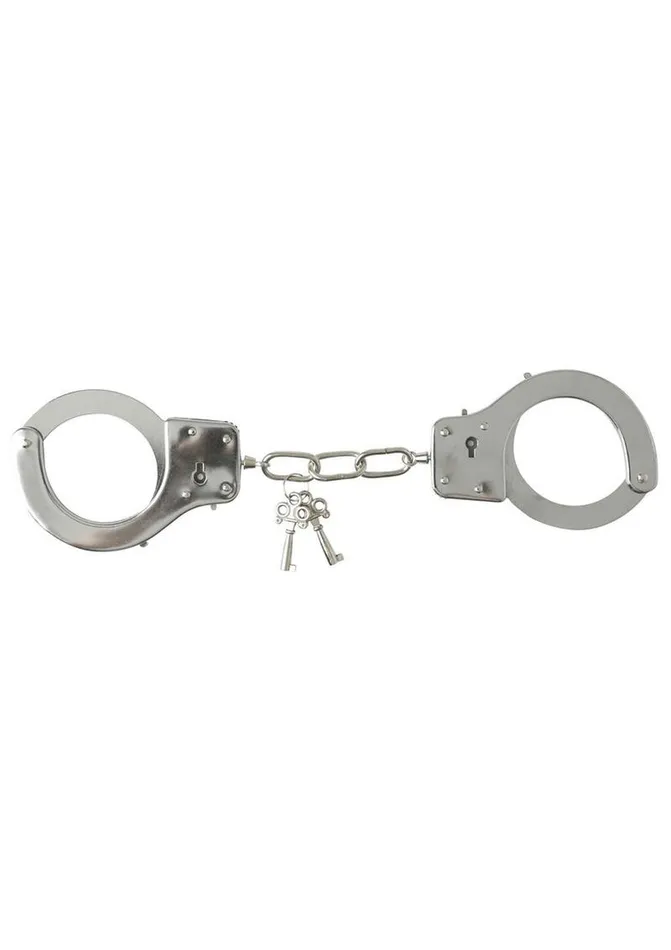 Couples Sex and Mischief Sex and Mischief Metal Handcuffs