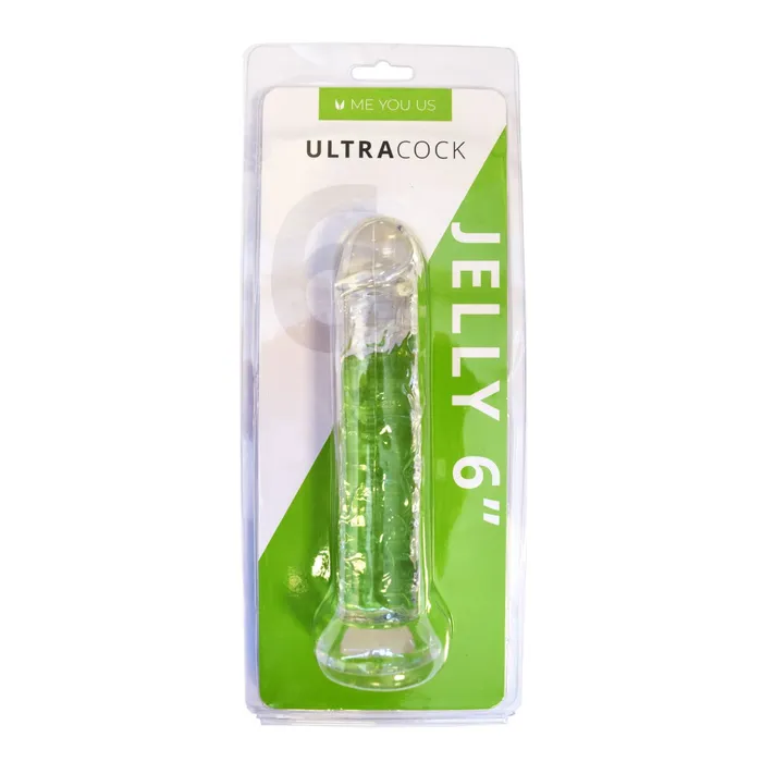 Dildos Me You Us Me You Us Ultra Cock Jelly Dong Clear 6 Inch