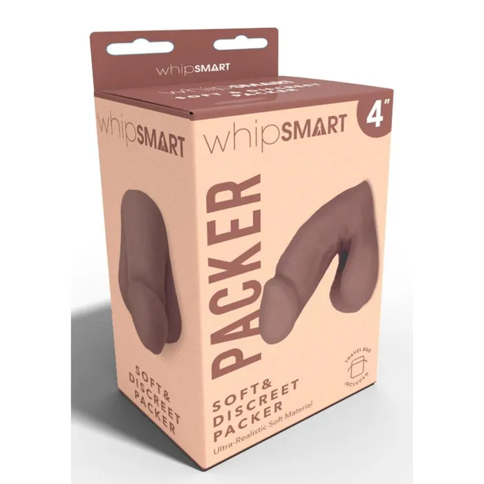 Dildos Whipsmart Whipsmart Packer Discreet Dildo Brown 4 Inch