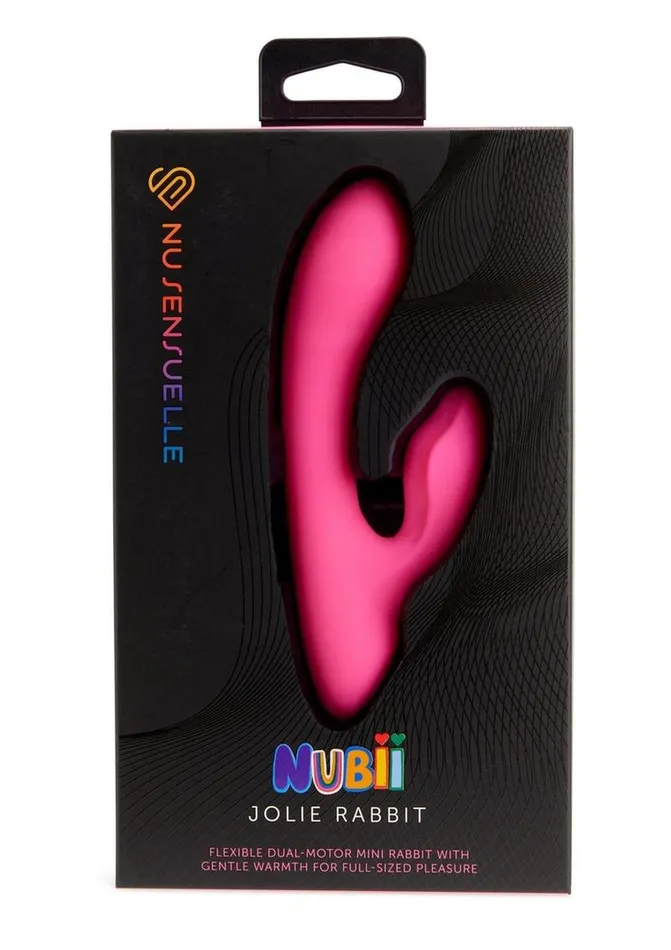 Female Sex Toys Nu Sensuelle Nu Sensuelle Jolie Nubii Rechargeable Silicone Mini Heating Rabbit