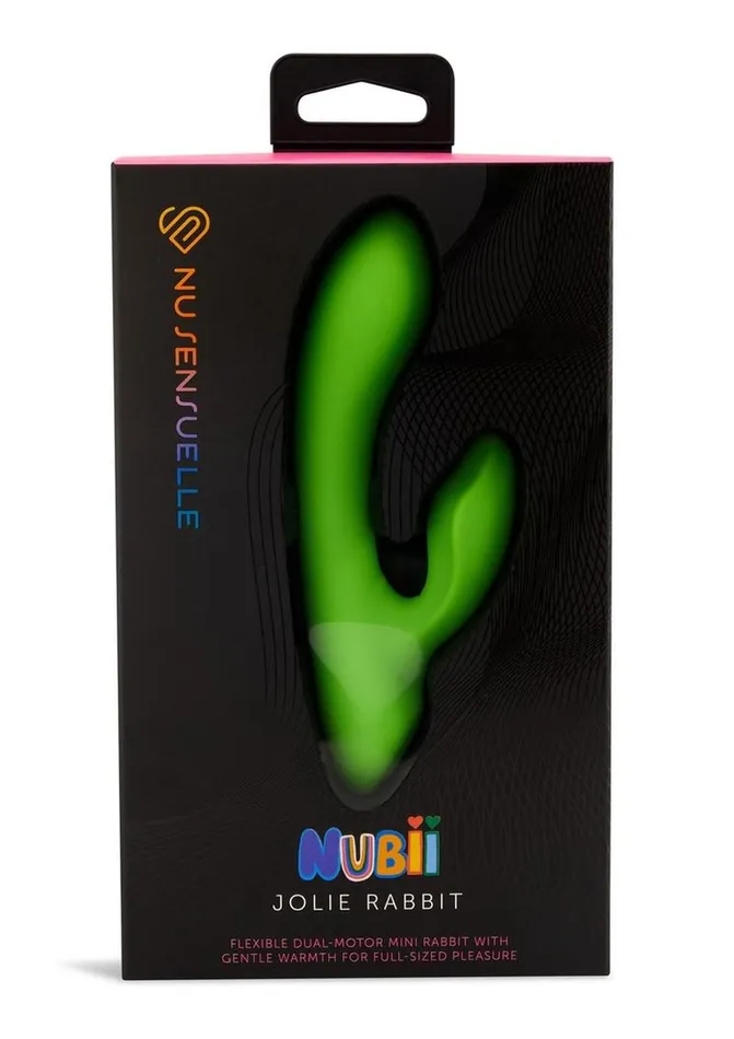 Female Sex Toys Nu Sensuelle Nu Sensuelle Jolie Nubii Rechargeable Silicone Mini Heating Rabbit