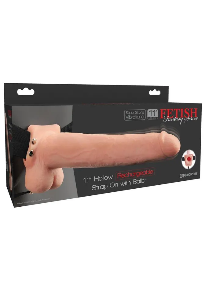 Fetish Fantasy Series Hollow Rechargeable StrapOn Dildo with Balls and Harness Fetish Fantasy Series Female Sex Toys Fetish Fantasy Series Hollow Rechargeable StrapOn Dildo with Balls and Harness Fetish Fantasy Series Female Sex Toys