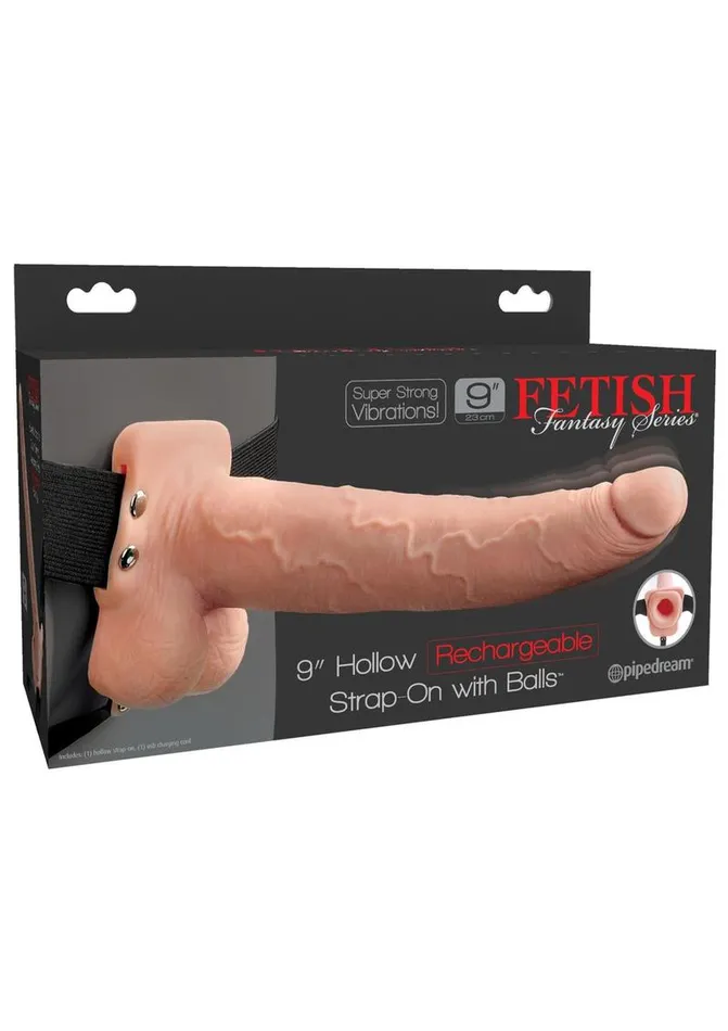Fetish Fantasy Series Hollow Rechargeable StrapOn Dildo with Balls and Harness Fetish Fantasy Series Female Sex Toys Fetish Fantasy Series Hollow Rechargeable StrapOn Dildo with Balls and Harness Fetish Fantasy Series Female Sex Toys