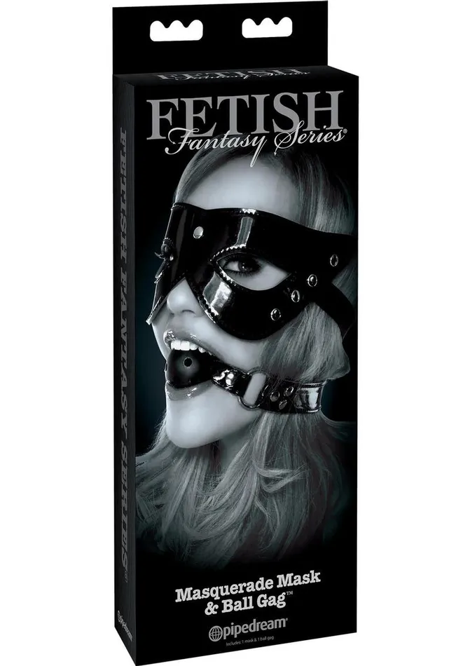 Fetish Fantasy Series Limited Edition Masquerade Mask and Ball Gag Fetish Fantasy Series Limited Edition Couples