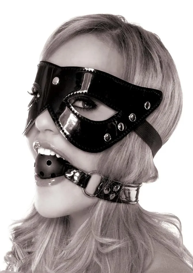 Fetish Fantasy Series Limited Edition Masquerade Mask and Ball Gag Fetish Fantasy Series Limited Edition Couples