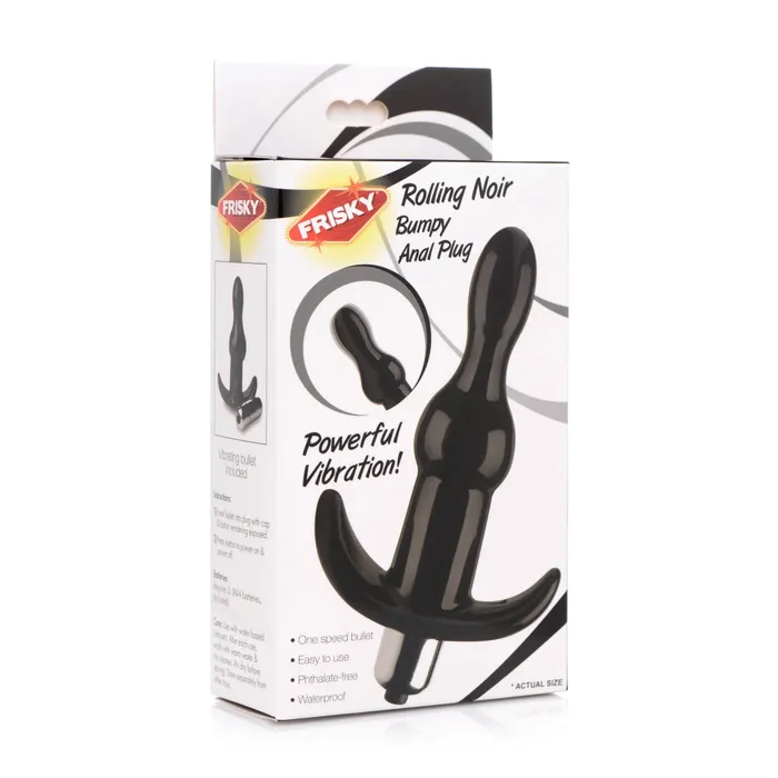 Frisky Rolling Noir Bumpy Butt Plug Black Frisky Anal Frisky Rolling Noir Bumpy Butt Plug Black Frisky Anal