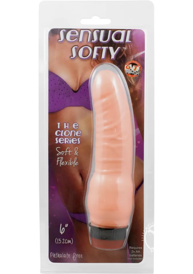 Golden Triangle Female Sex Toys Sensual Softy Realistic Vibrator