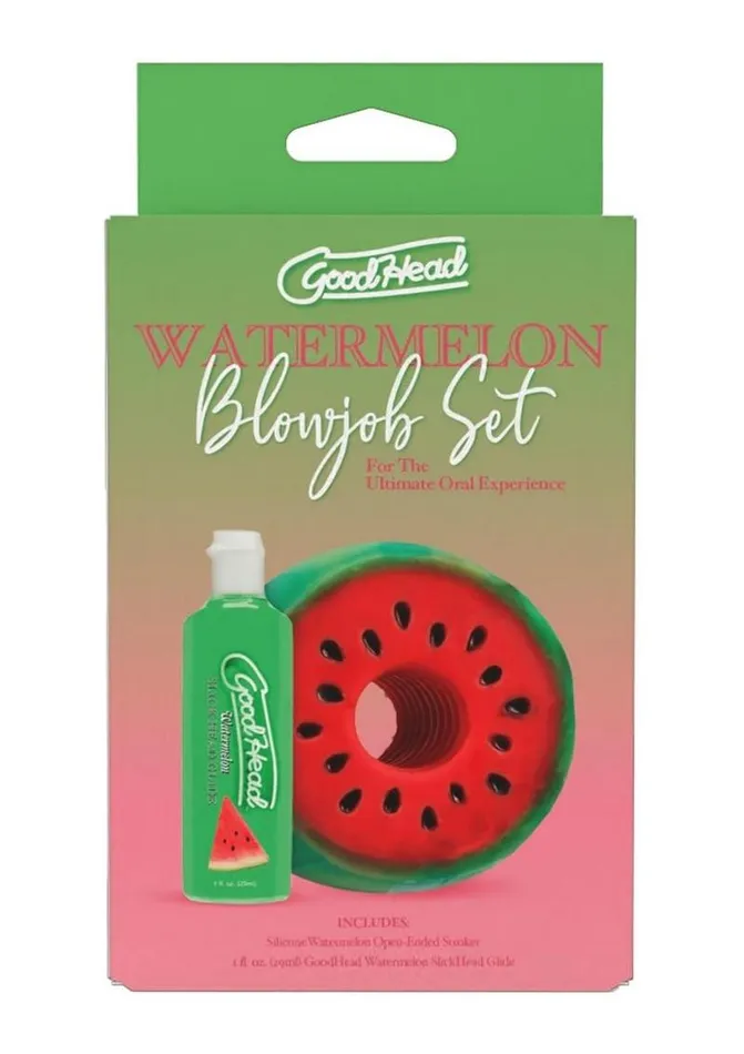 GoodHead Anal Goodhead Blowjob Set Watermelon