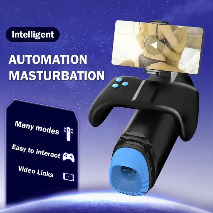 Handle Electric Retractable Masturbator Inyarose Male Sex Toys