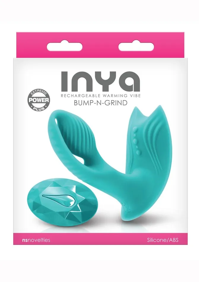 Inya Female Sex Toys Inya BumpNGrind Silicone Rechargeable Warming Vibrator with Remote Control Inya Female Sex Toys Inya BumpNGrind Silicone Rechargeable Warming Vibrator with Remote Control