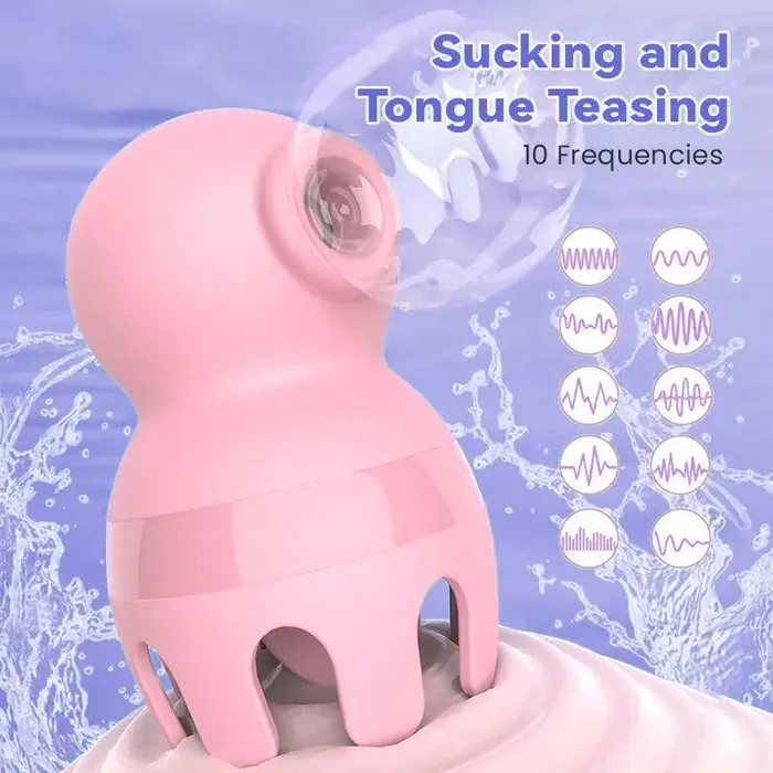 Inyarose Male Sex Toys Little Octopus Tongue Licking Sucking Masturbator