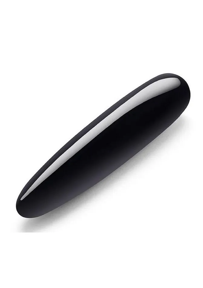 Le Wand Crystal Slim Wand with Silicone Ring Black Obsidian Le Wand Female Sex Toys Le Wand Crystal Slim Wand with Silicone Ring Black Obsidian Le Wand Female Sex Toys