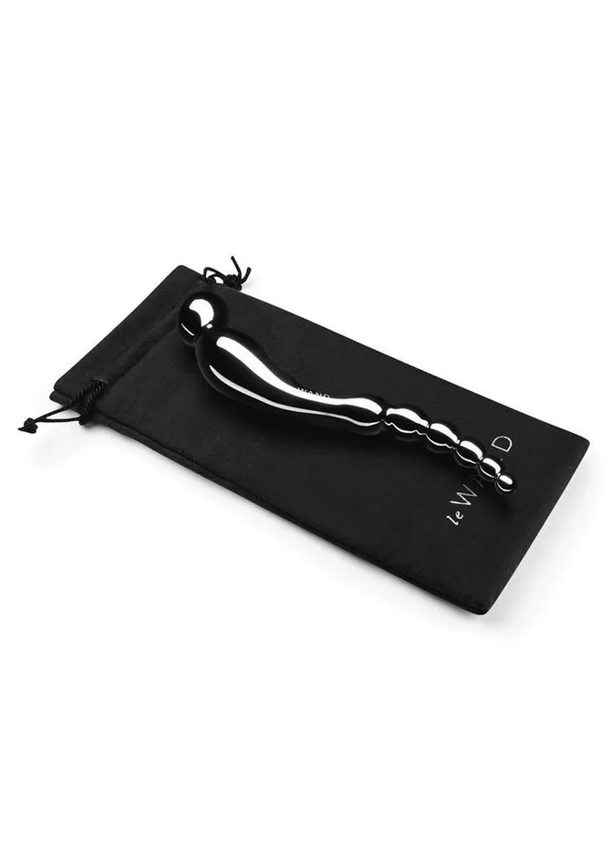 Le Wand Swerve Dual End Probe Stainless Le Wand Vibrators Le Wand Swerve Dual End Probe Stainless Le Wand Vibrators