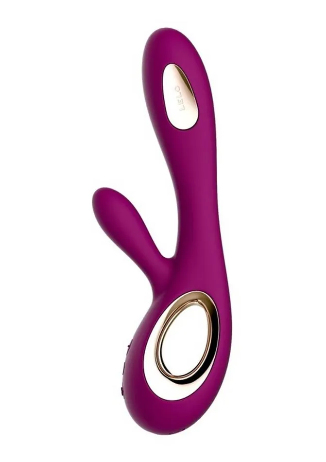 Lelo Female Sex Toys Soraya Wave Rechargeable Rabbit Vibrator Deep