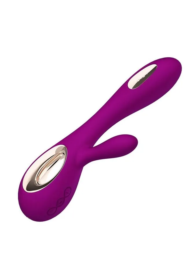 Lelo Female Sex Toys Soraya Wave Rechargeable Rabbit Vibrator Deep