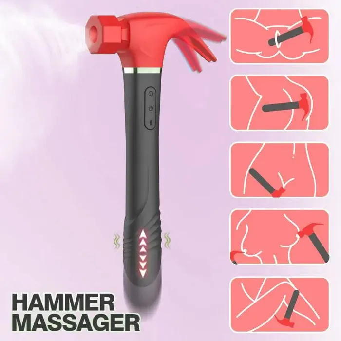 Love Hammer Vibrating Sucking Masturbator Inyarose Male Sex Toys
