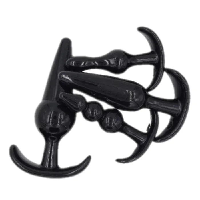 Love Plugs Male Sex Toys Silicone Anal Stretching Kit 4 Piece Love Plugs Male Sex Toys Silicone Anal Stretching Kit 4 Piece