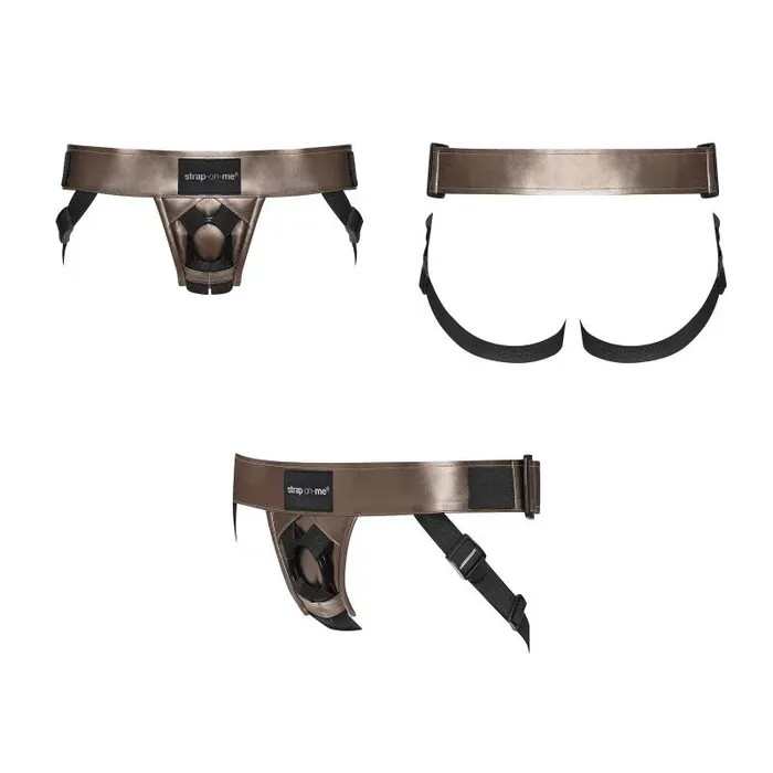 Lovely Planet USA Female Sex Toys StrapOnMe Curious Leatherette Harness