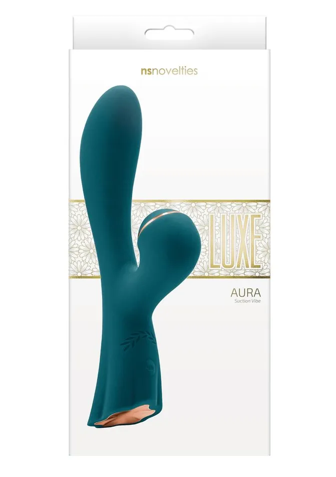 Luxe Aura Rechargeable Silicone Clitoral Stimulator Luxe Female Sex Toys