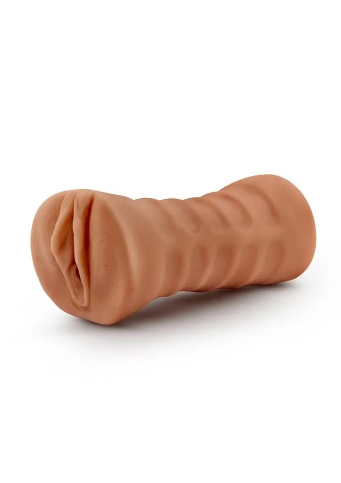 M For Men Julieta Vibrating Masturbator with Bullet Pussy M for Men Male Sex Toys