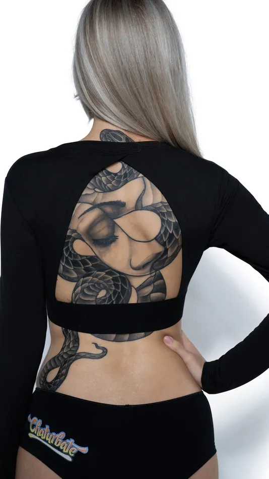 Male Sex Toys Chaturbate Store Long Sleeve Midriff Top