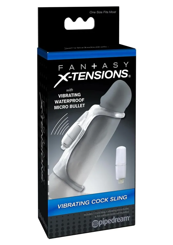 Male Sex Toys Fantasy XTensions Fantasy XTensions Vibrating Cock Sling Sleeve Waterproof Male Sex Toys Fantasy XTensions Fantasy XTensions Vibrating Cock Sling Sleeve Waterproof