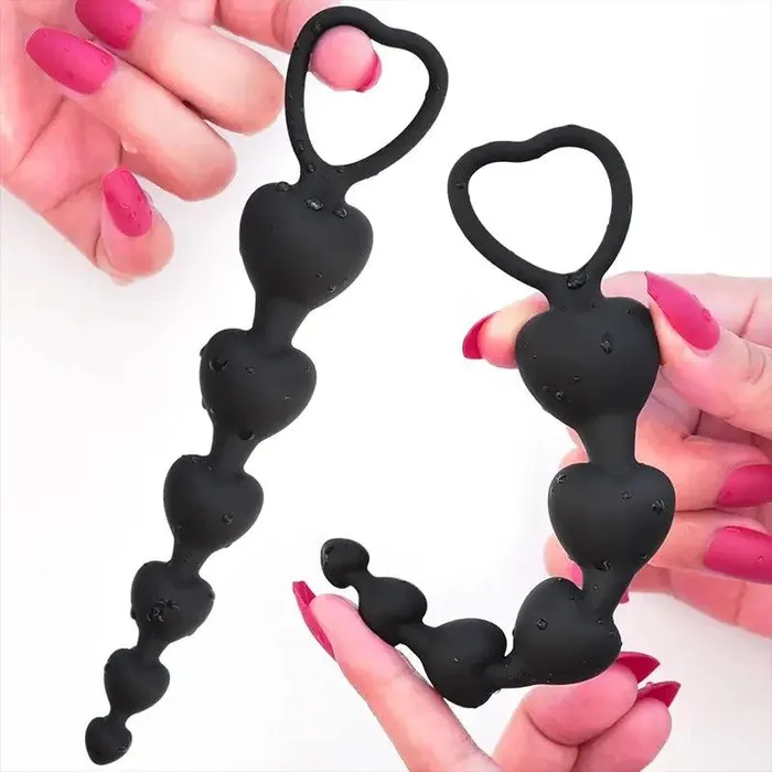Male Sex Toys Inyarose Lovely Silicone Pull Bead Anal Plug