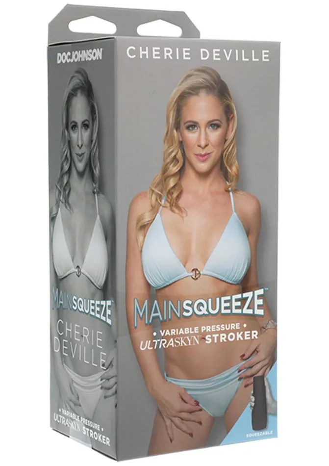 Male Sex Toys Main Squeeze Main Squeeze Cherie Deville Ultraskyn Masturbator Pussy