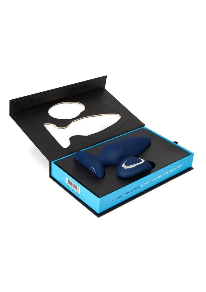 Male Sex Toys Nu Sensuelle Nu Sensuelle Andii Rechargeable Silicone Plug with Roller Motion