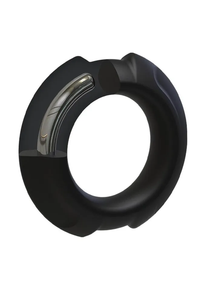 Male Sex Toys Optimale Flexisteel Soft Silicone with Inner Metal Core Cock Ring OptiMALE