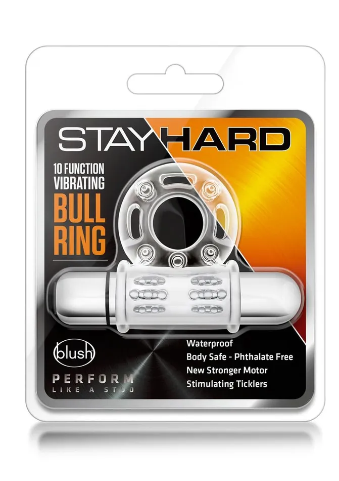 Male Sex Toys Stay Hard Stay Hard Vibrating Mega Bull Cock Ring
