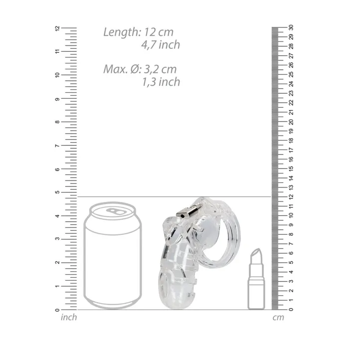 Man Cage Male Sex Toys Man Cage Chastity Cock Cage Model 26 Clear 45 Inch 115cm Man Cage Male Sex Toys Man Cage Chastity Cock Cage Model 26 Clear 45 Inch 115cm