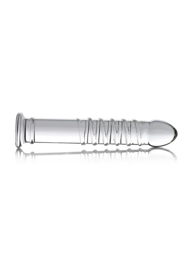 Master Series Female Sex Toys Master Series Behemoth Ribbed XL Dildo 1225in Glass