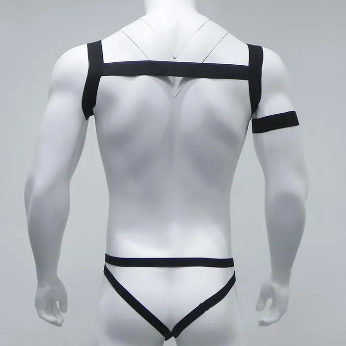 mysite Jockstrap Chest Harness Female Sex Toys