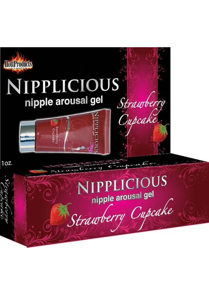 Nipplicious Couples Nipplicious Nipple Arousal Gel Strawberry Cupcake