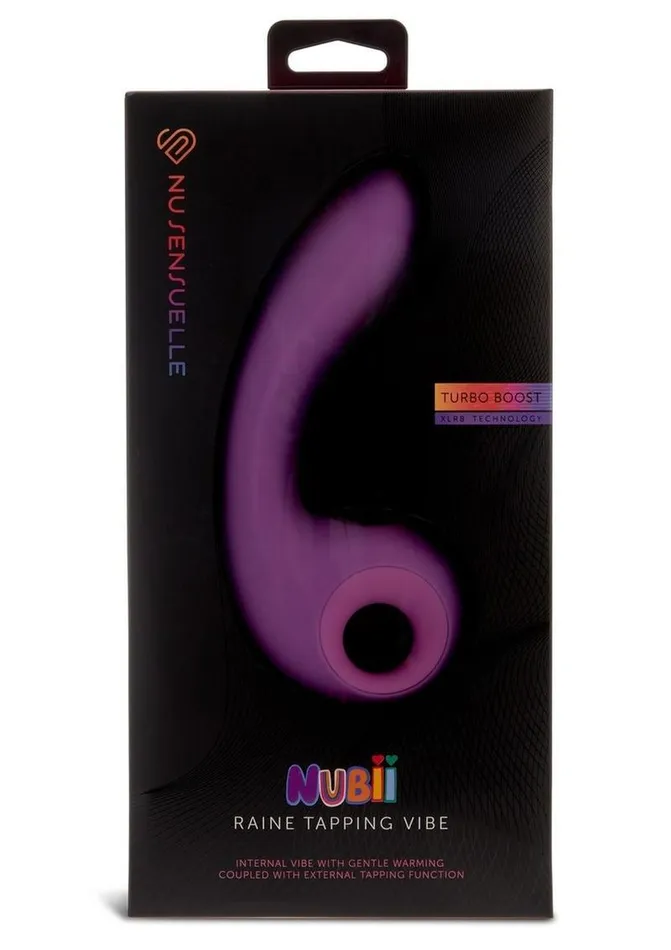 Nu Sensuelle Nu Sensuelle Raine Nubii Rechargeable Silicone GSpot Tapping Vibrator Female Sex Toys