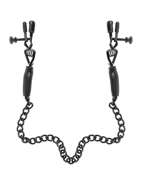Open Desires Female Sex Toys Fetish Fantasy Series Adjustable Nipple Chain Clamps