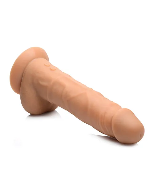 Open Desires Female Sex Toys Master Series Power Pounder Realistic Trusting Silicone Dildo Ivory