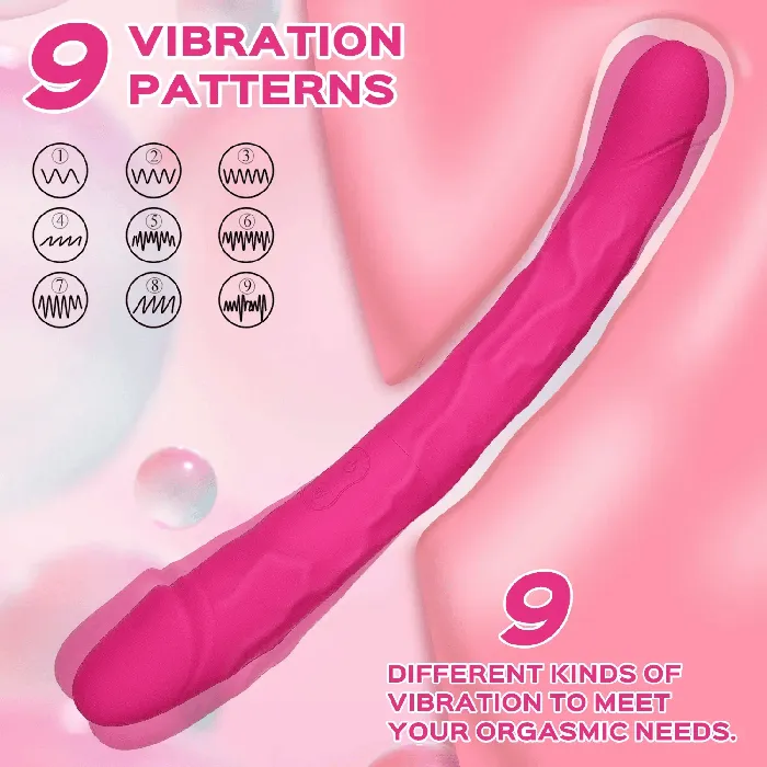 orgasmaide Dildos DoubleEnded 12inch Vibrating Dildo
