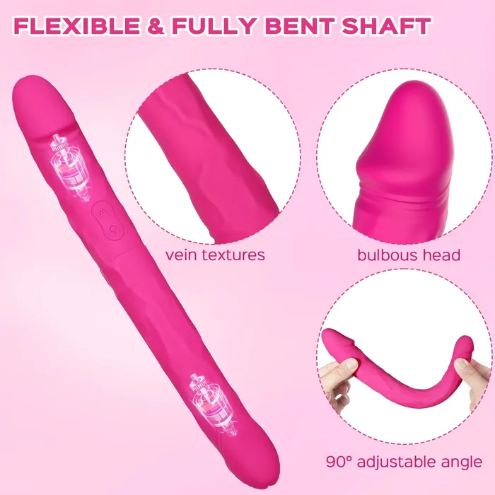 orgasmaide Dildos DoubleEnded 12inch Vibrating Dildo